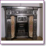 Edwardian Tiled Fireplace